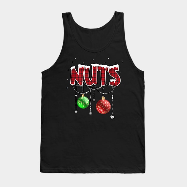 Chest Nuts Christmas Matching Couple Chestnuts Tank Top by fenektuserslda